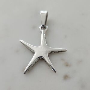 Silver Starfish Pendant